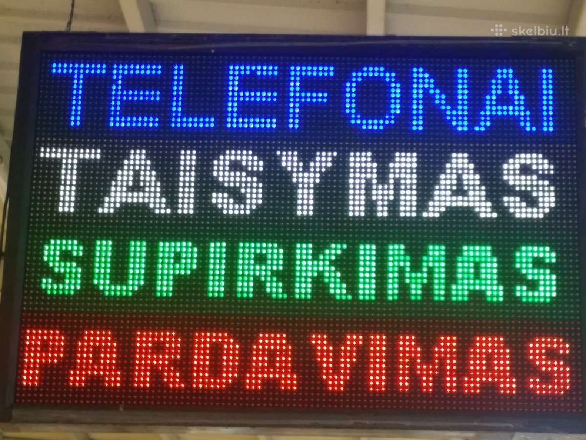LED reklama,LED švieslentes,