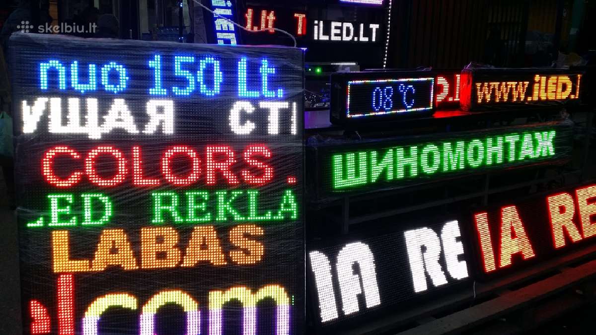 LED reklama,LED švieslentes, - nuotraukos Nr. 3