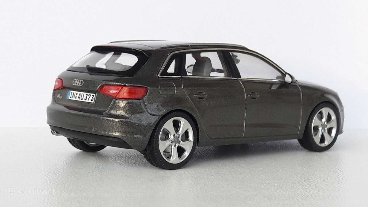 1/43 modeliukai Audi A3 Mk3 2012 Sportback - nuotraukos Nr. 2