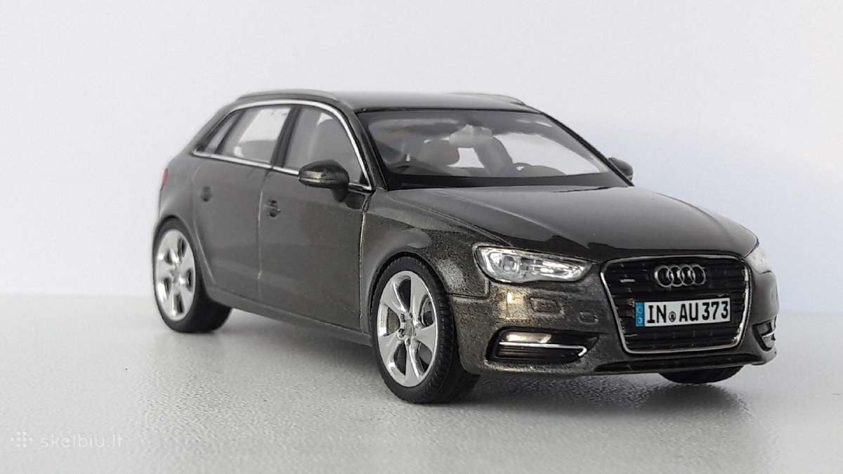 1/43 modeliukai Audi A3 Mk3 2012 Sportback - nuotraukos Nr. 3