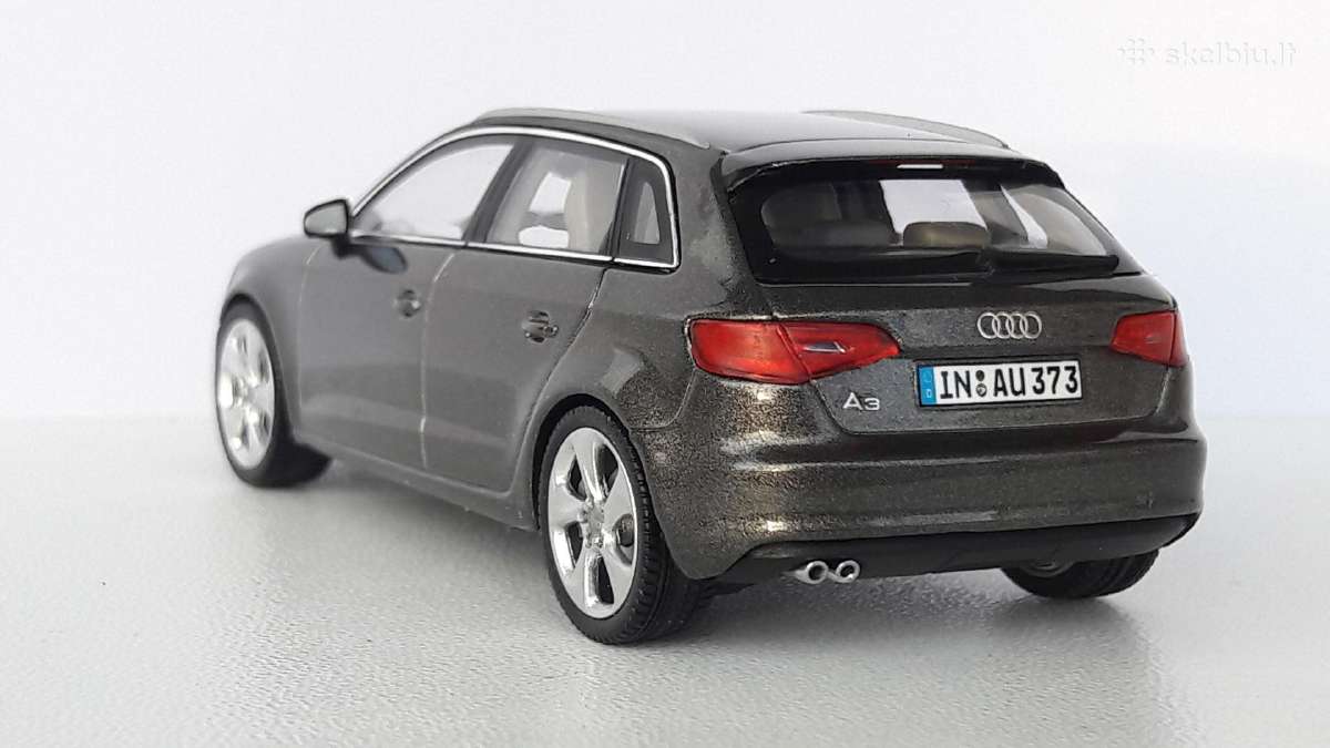 1/43 modeliukai Audi A3 Mk3 2012 Sportback - nuotraukos Nr. 4