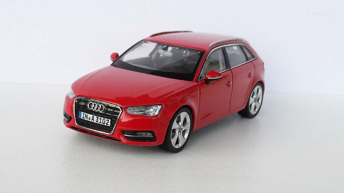 1/43 modeliukai Audi A3 Mk3 2012 Sportback - nuotraukos Nr. 6