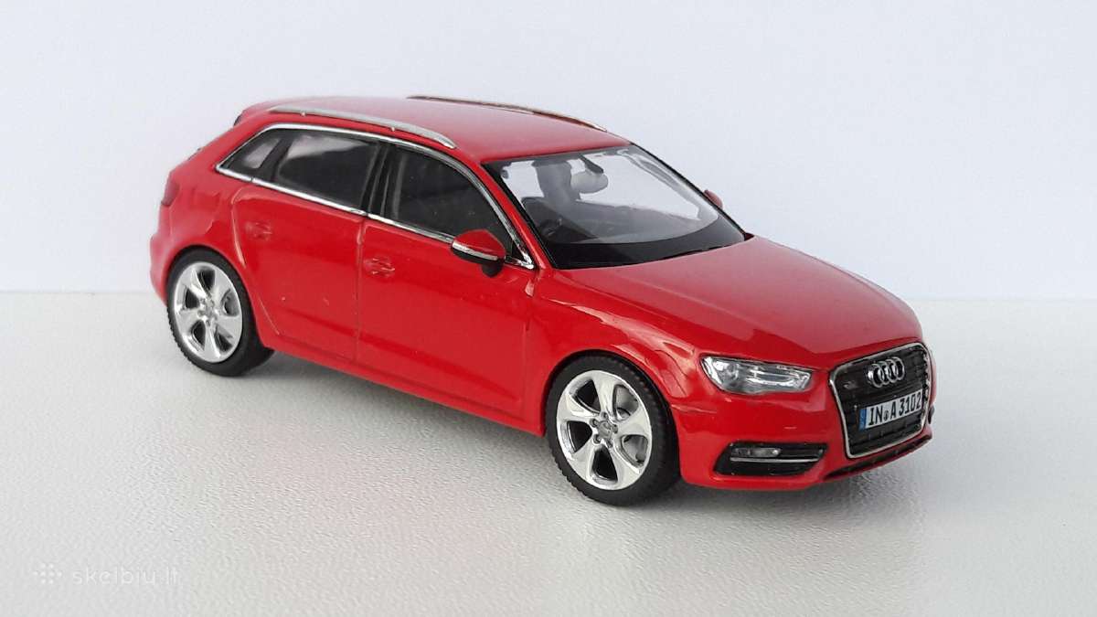 1/43 modeliukai Audi A3 Mk3 2012 Sportback - nuotraukos Nr. 7