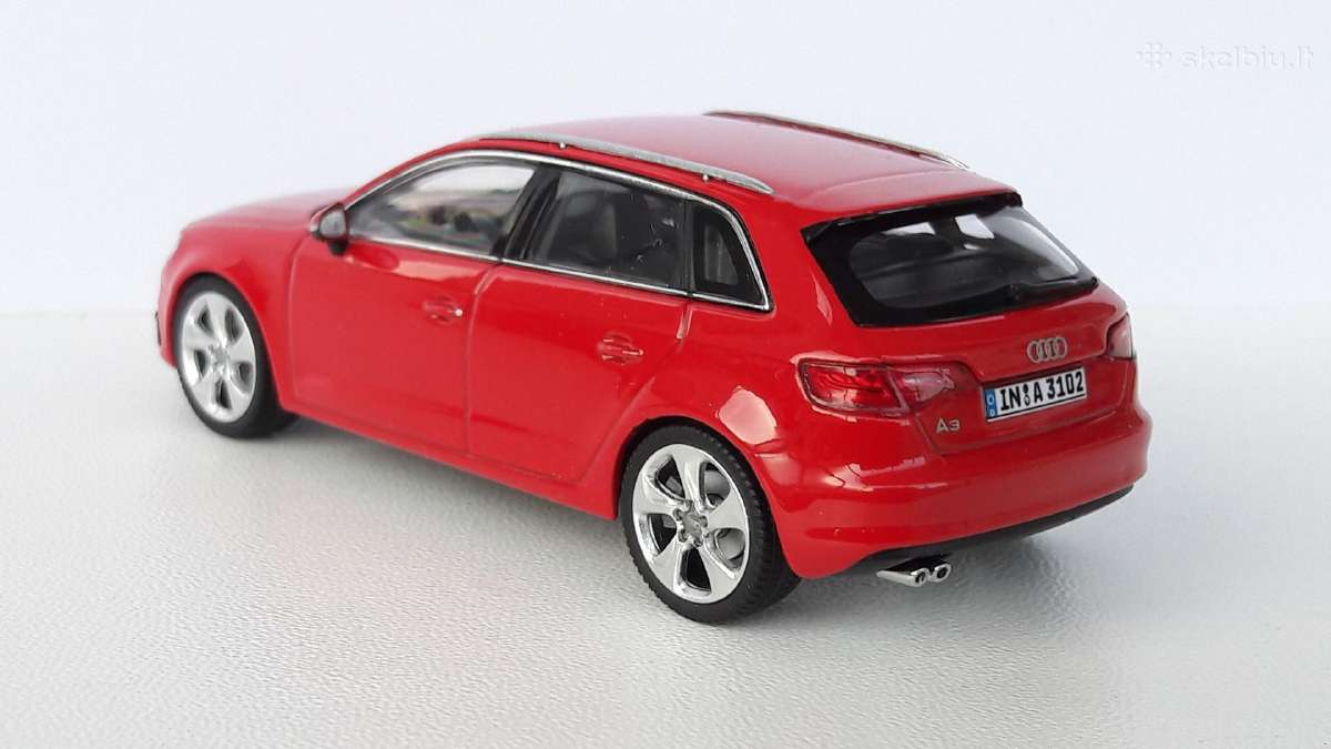 1/43 modeliukai Audi A3 Mk3 2012 Sportback - nuotraukos Nr. 9