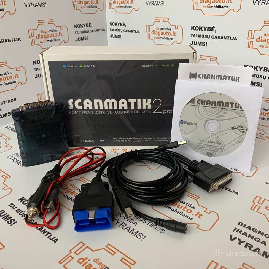 Skanmatik 3 Pro diagnostika + programavimas
