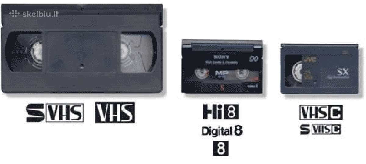 Vaizdo kasečių Vhs perrašymas/skaitmeninimas - nuotraukos Nr. 2