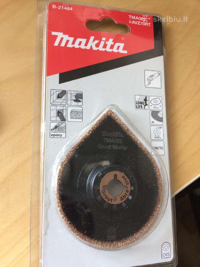 Naujas Makita įpjaunamasis pjūklelis Tma022
