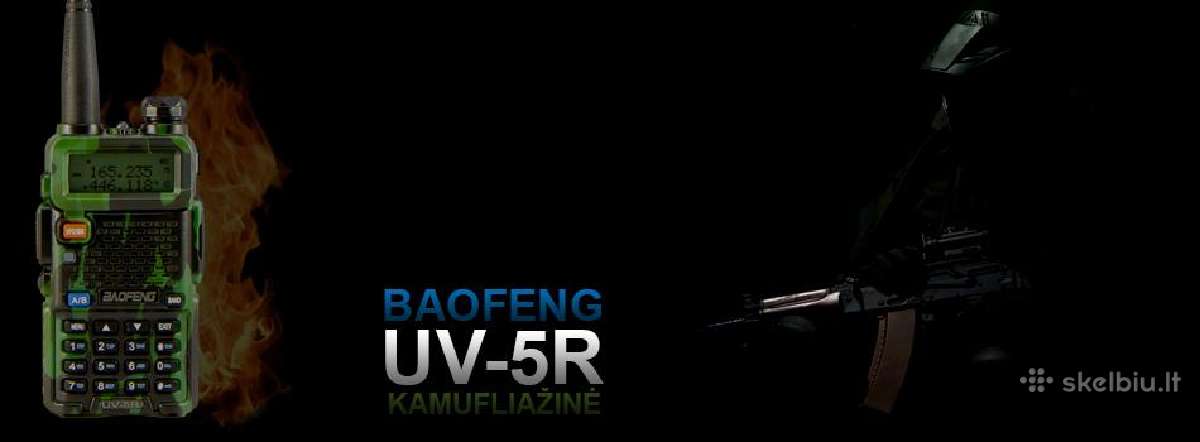 Racijos Baofeng Uv-5r (iki 10 km) - nuotraukos Nr. 7