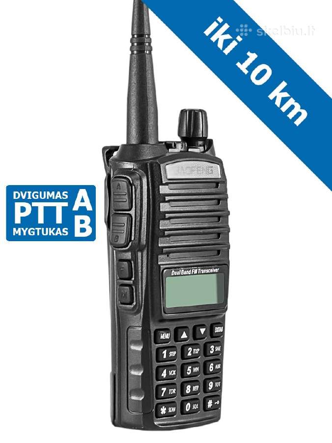 Radijo stotelės Baofeng Uv-82 (iki 10 ir 14 km) - nuotraukos Nr. 5