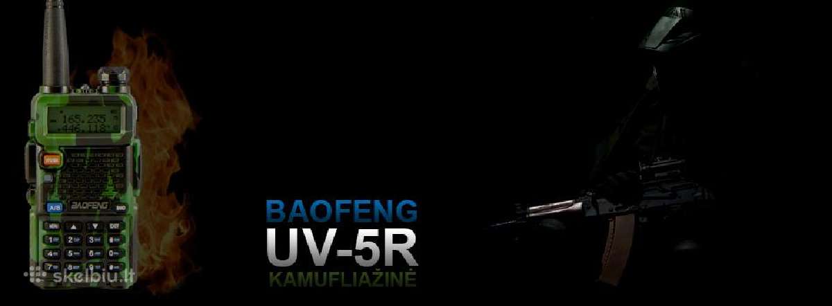 Radijo stotelės Baofeng Uv-5r (iki 10 ir 14 km) - nuotraukos Nr. 10