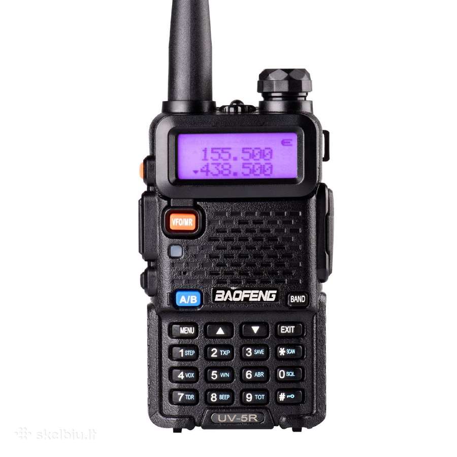 Radijo stotelės Baofeng Uv-5r (iki 10 ir 14 km)
