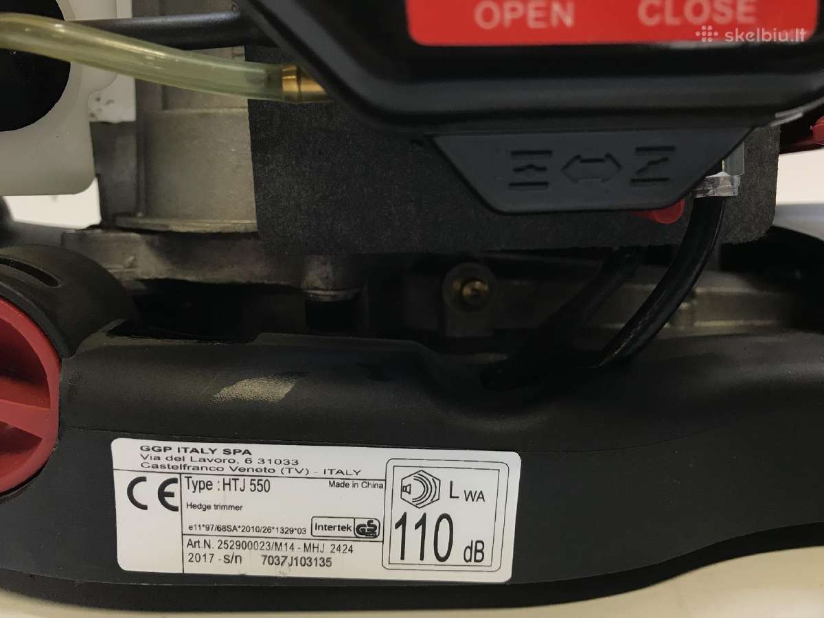 Benzininės ir elektrines Naujos Gyvatvorių žirklės - nuotraukos Nr. 6