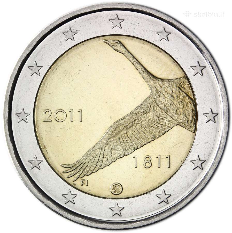 Suomijos proginės euro monetos - nuotraukos Nr. 29