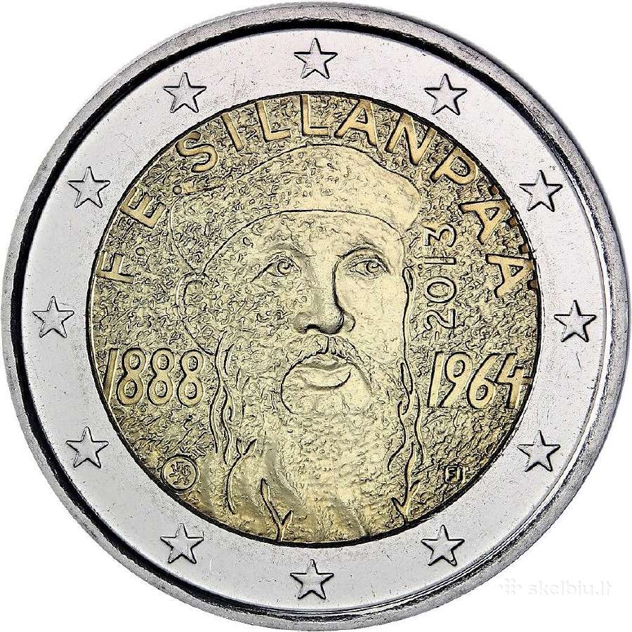 Suomijos proginės euro monetos - nuotraukos Nr. 26