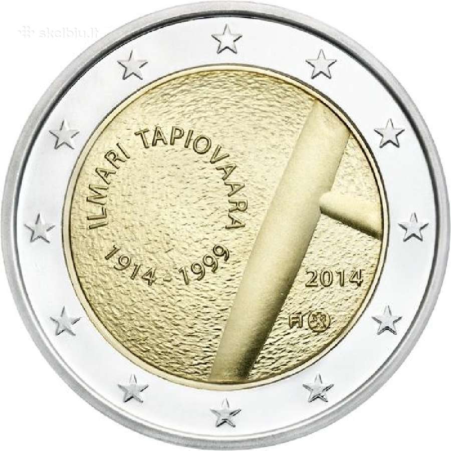 Suomijos proginės euro monetos - nuotraukos Nr. 23