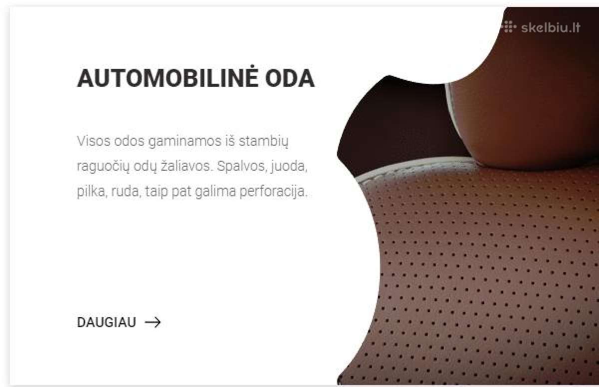 Natūrali oda medžiaga, odos tiekimas Mažmena-didme - nuotraukos Nr. 3