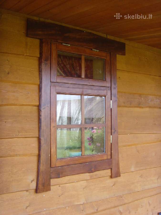 Gaminame medines vidaus ir lauko duris, laiptus. - nuotraukos Nr. 6