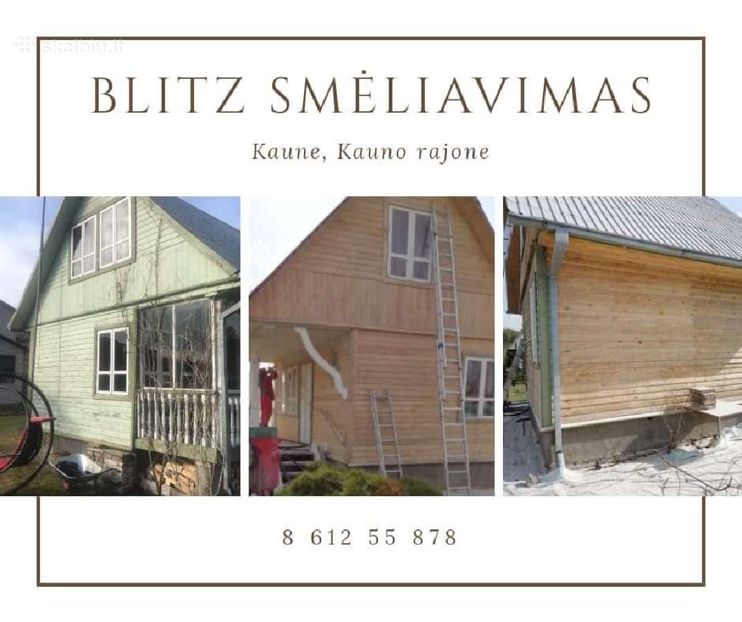 Smėliavimas,mobilus smėliavimas,miltelinis dažymas
