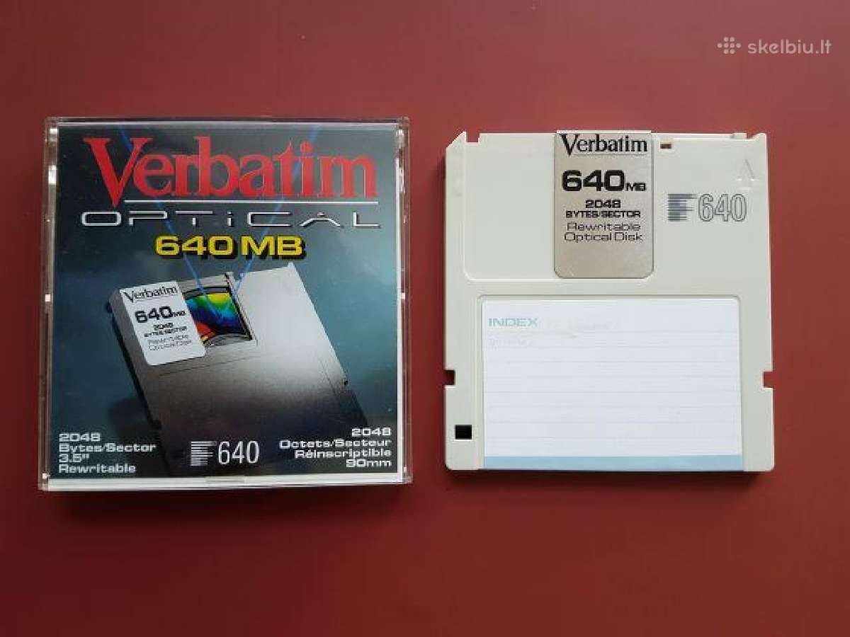 Optinis diskas 640mb