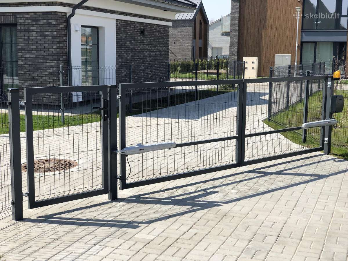 Segmentinės, Metalinės Tvoros, Vartai Užtvarai - nuotraukos Nr. 18