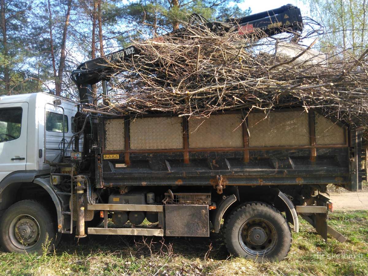 Sunkvežimis su kranu (4x4) nuoma Račiokas nuoma - nuotraukos Nr. 15