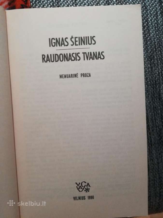 Ignas Šeinius Raudonasis tvanas - nuotraukos Nr. 2
