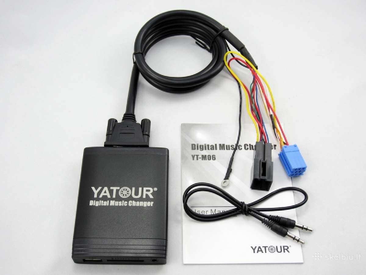 Volkswagen mp3 usb/sd adapteriai yatour