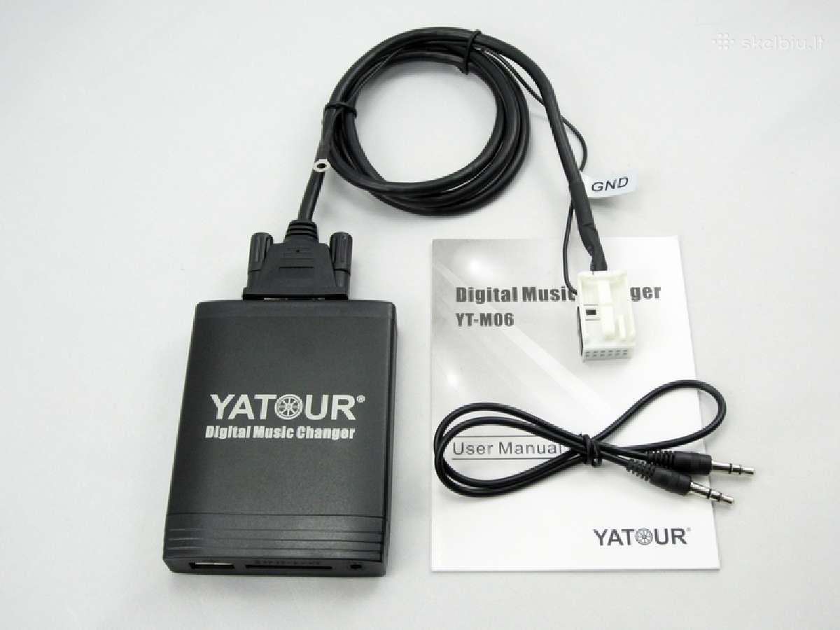 Volkswagen mp3 usb/sd adapteriai yatour - nuotraukos Nr. 2