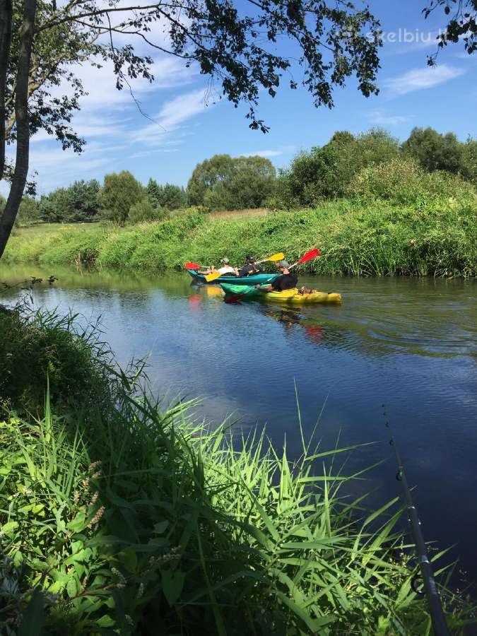 Baidarių ir stovyklavietės nuoma prie Verknės upės - nuotraukos Nr. 14