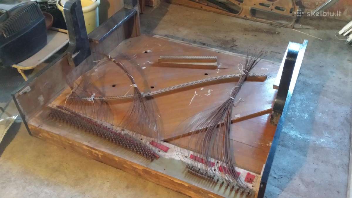 Senovinis pianinas Rabenstein Berlin - nuotraukos Nr. 6