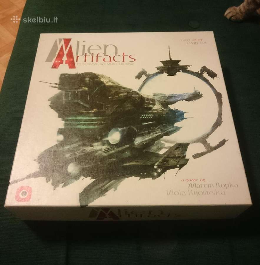 Stalo žaidimas Alien Artifacts + Discovery papild.