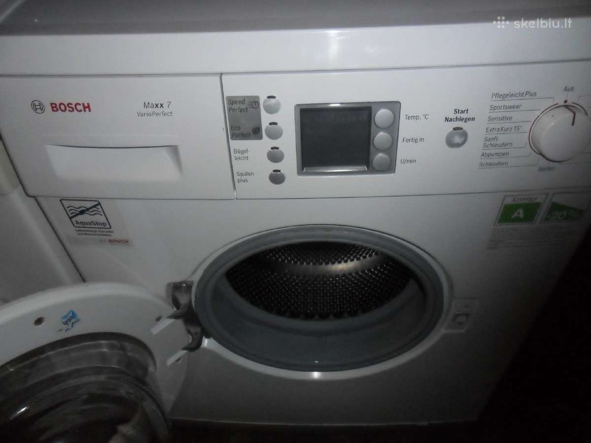 Bosch 7kg Sk.m - nuotraukos Nr. 4