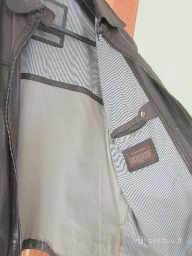 Striukė odinė pavasariui, vasarai, XL - nuotraukos Nr. 6