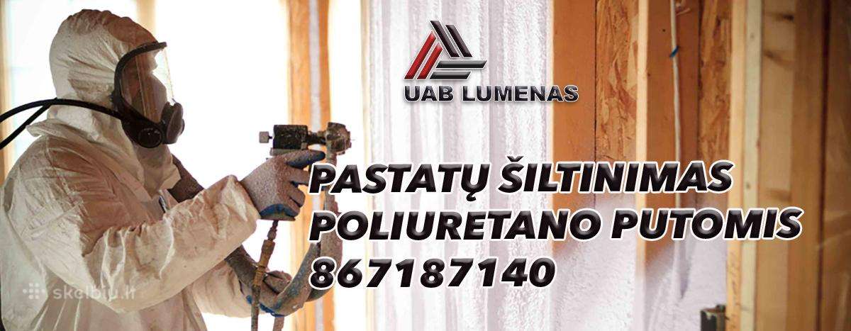 Poliuretano putos, Stogo, Perdangos Šiltinimas - nuotraukos Nr. 20