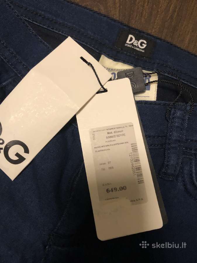 Naujos Dolce&gabbana kelnės - nuotraukos Nr. 3