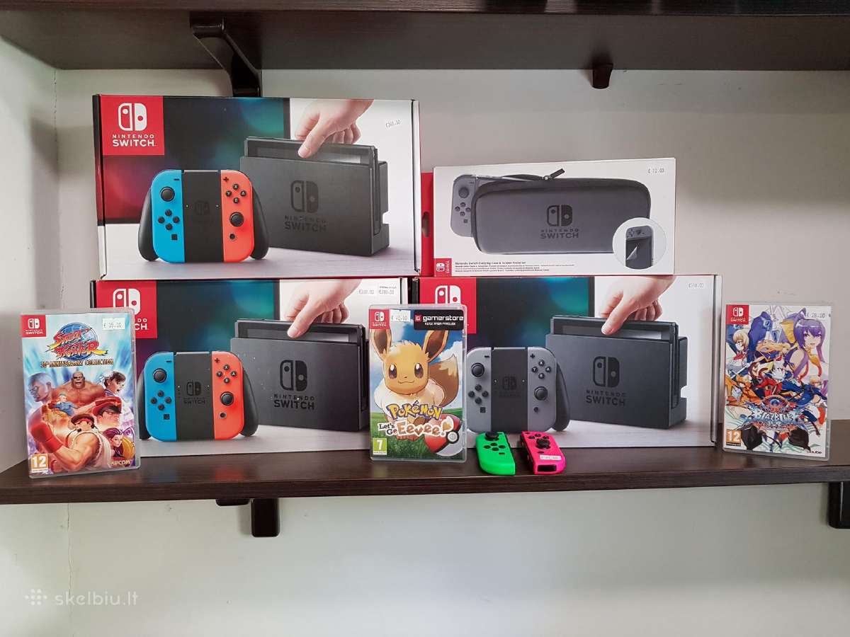 Nintendo Switch Konsolės Su Garantijom - nuotraukos Nr. 4