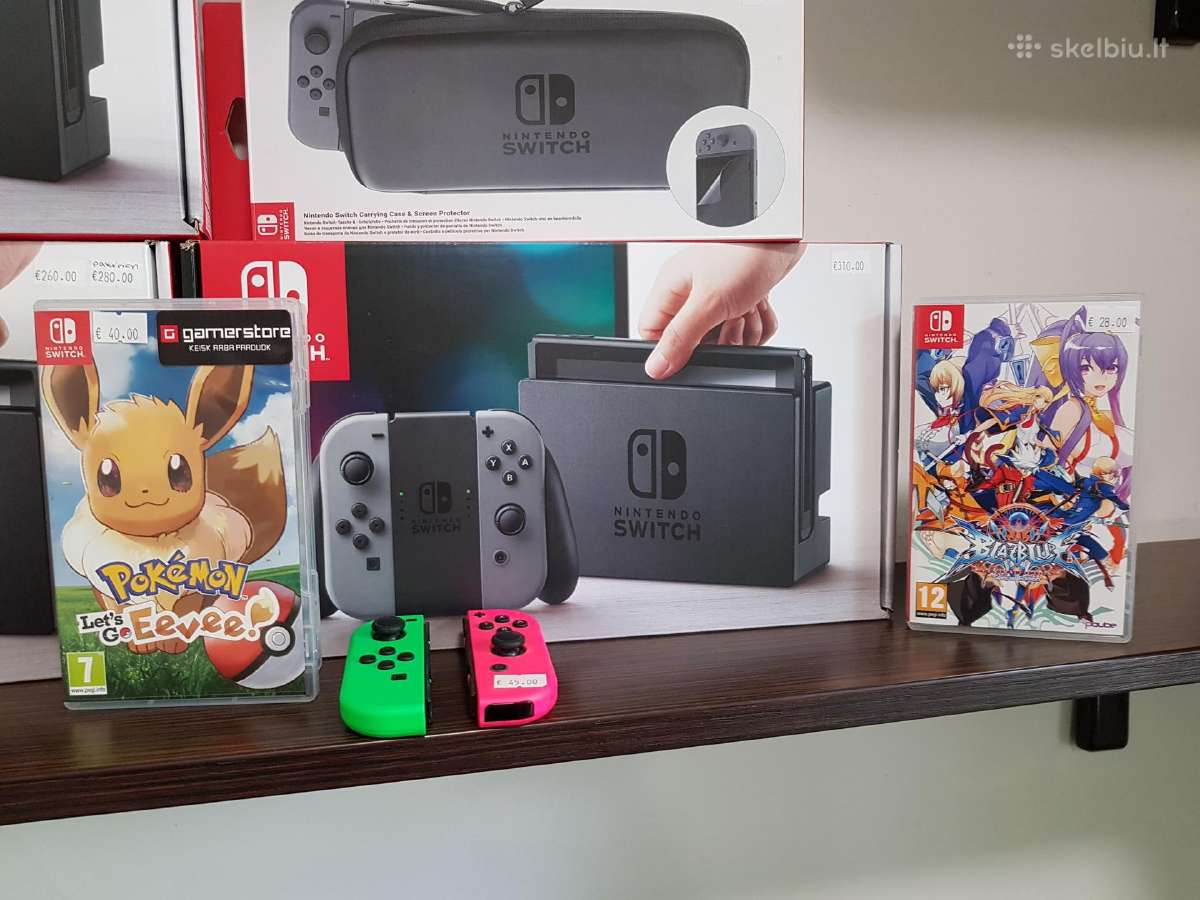 Nintendo Switch Konsolės Su Garantijom - nuotraukos Nr. 6