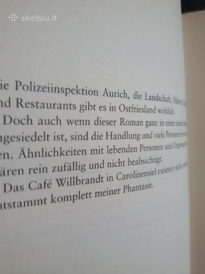 "Ostfriesen feuer" Kriminalroman Klaus-peter - nuotraukos Nr. 2