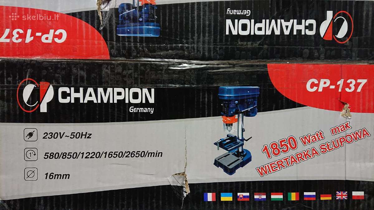 Pigiausiai Naujos Gręžimo Staklės 3570w! - nuotraukos Nr. 7