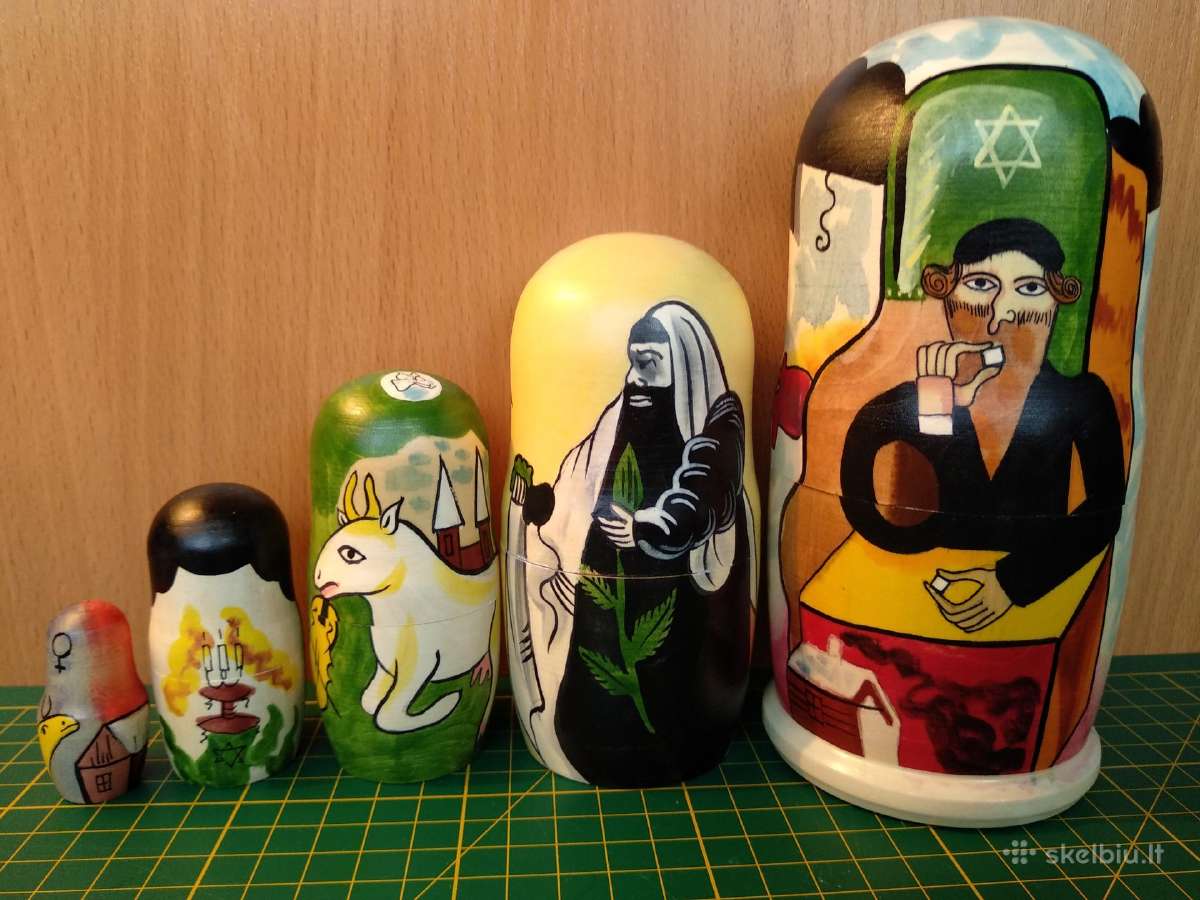Medinis žaislas Matrioška - nuotraukos Nr. 2
