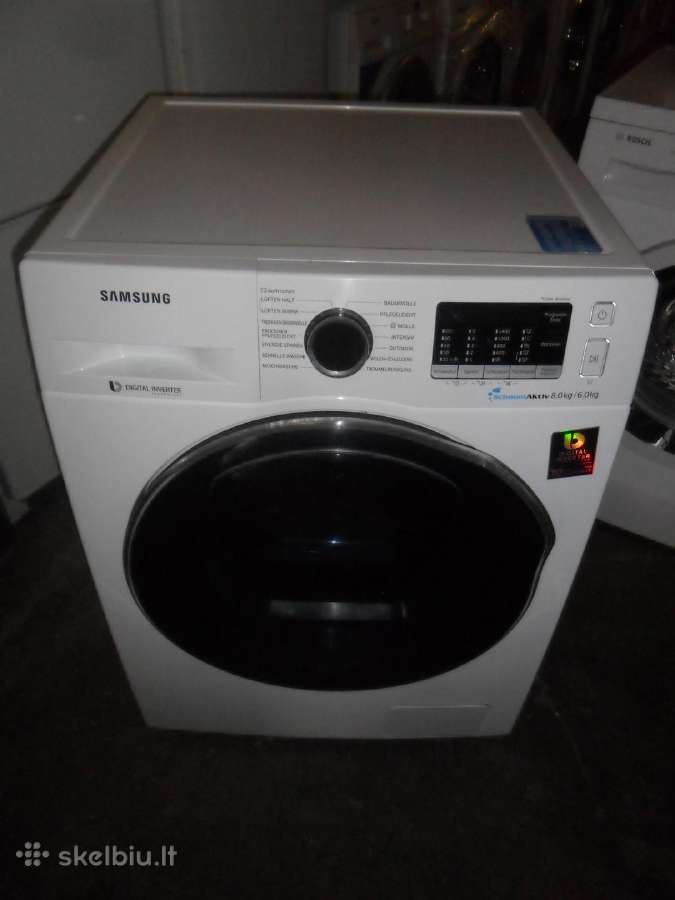 Skalbykle Su Dziovykle Samsung 8+6kg - nuotraukos Nr. 2
