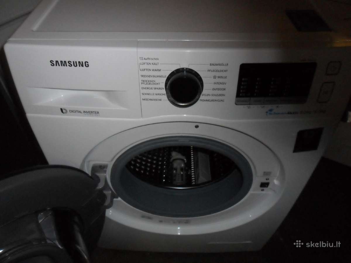 Skalbykle Su Dziovykle Samsung 8+6kg - nuotraukos Nr. 4