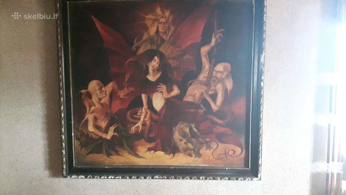 Didelis paveikslas 1m50cmx1m40cm - nuotraukos Nr. 2