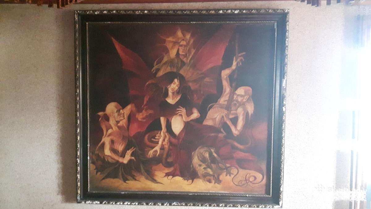 Didelis paveikslas 1m50cmx1m40cm - nuotraukos Nr. 6