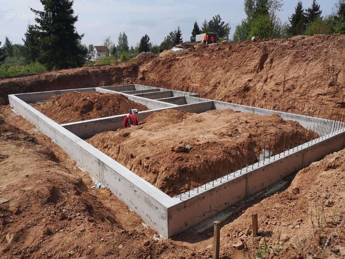 Pamatu liejimas , perdangu betonavimo darbai - nuotraukos Nr. 12