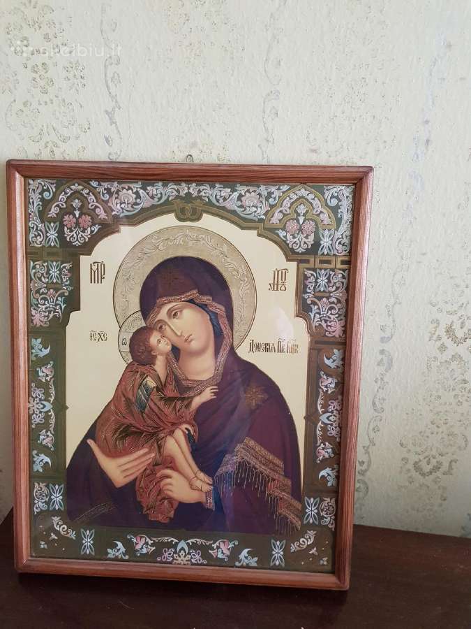 Ikonos paveikslas rėme