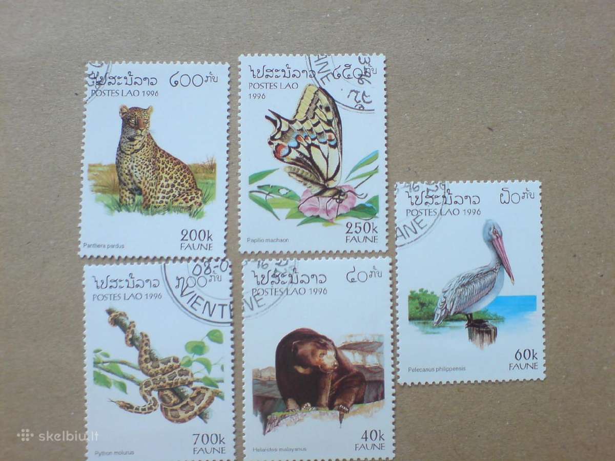 Pašto ženklai - fauna - nuotraukos Nr. 3