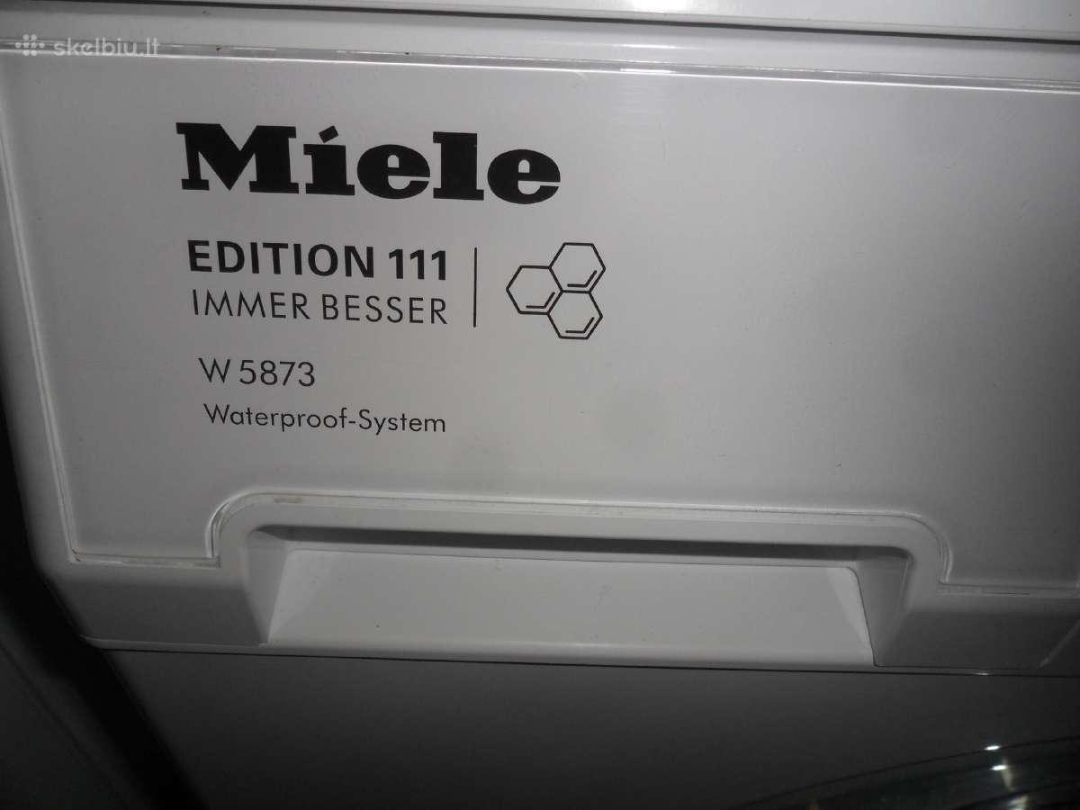 Miele W5873 wps 8kg - nuotraukos Nr. 5