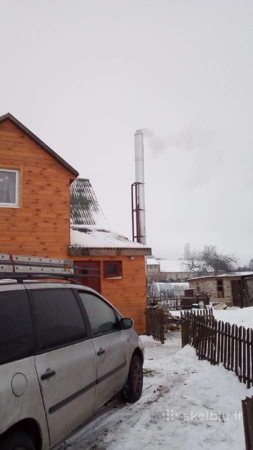 Kaminai,įdėklai, montavimas - nuotraukos Nr. 7