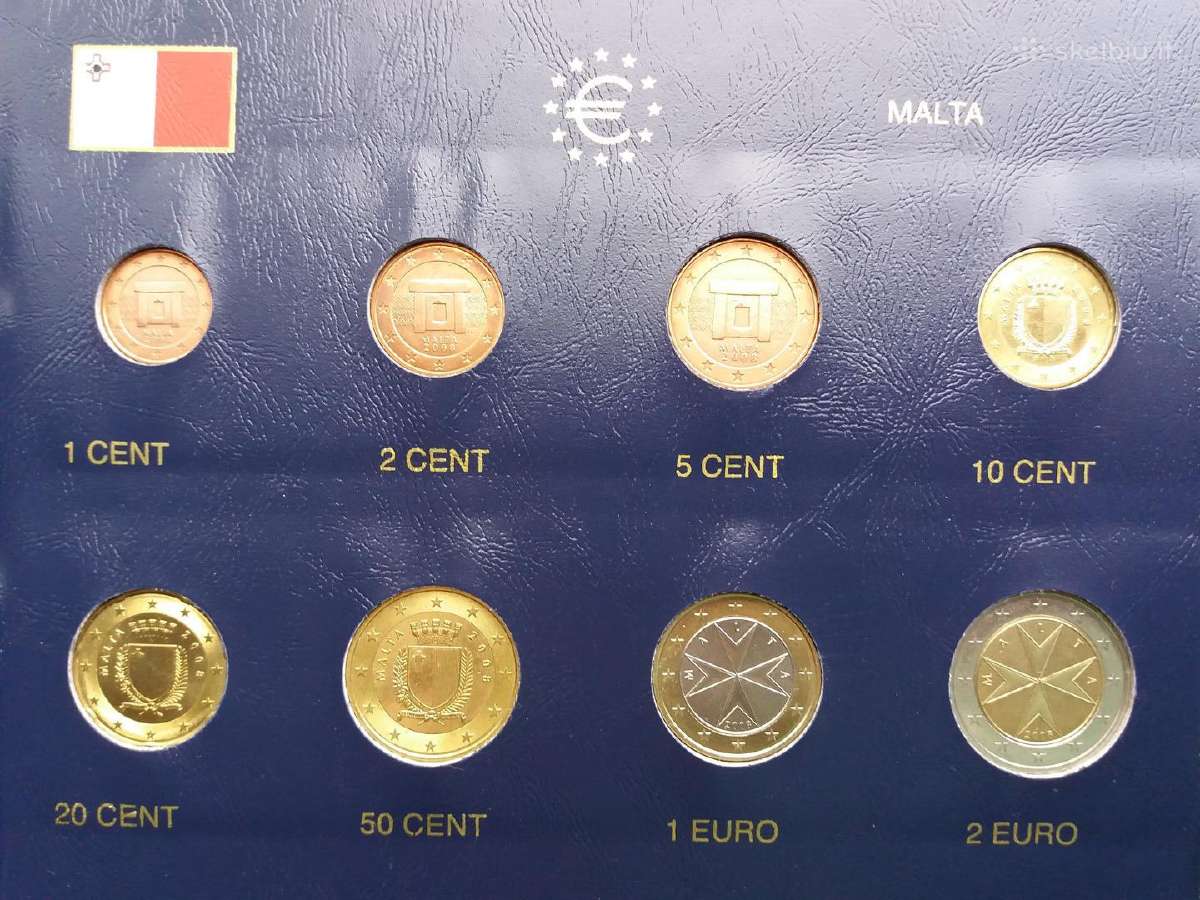 Maltos Respublikos euro monetų rinkinys
